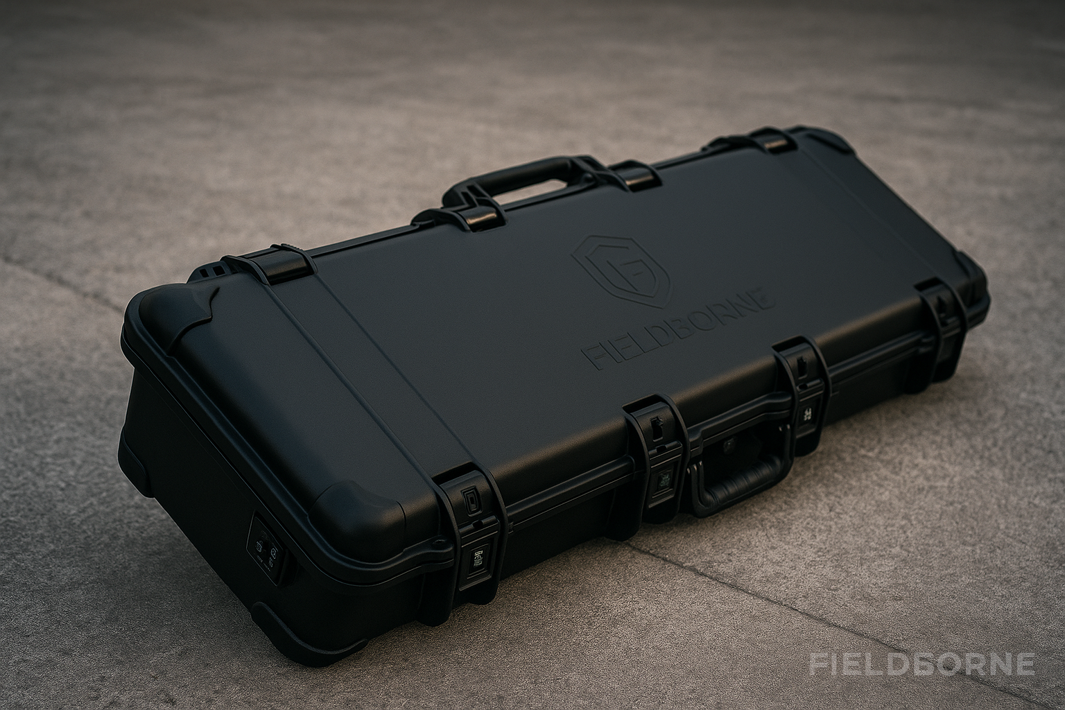 LockSafe Double Long-Gun Case 53" — Black