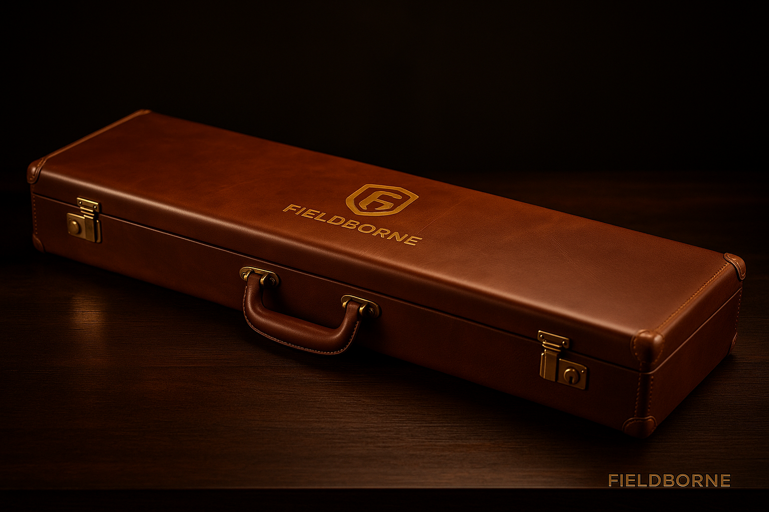 Heritage Elite Rifle Case – Chestnut Leather
